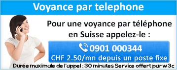 Voyance par telephone : Optez pour une voyance gratuite par téléphone en Suisse au :